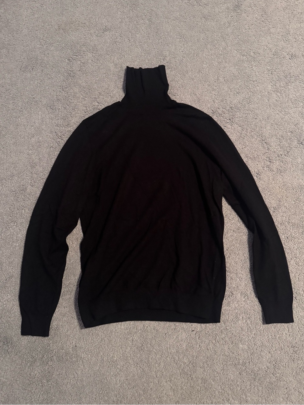 Men’s Black Zara Turtle Neck